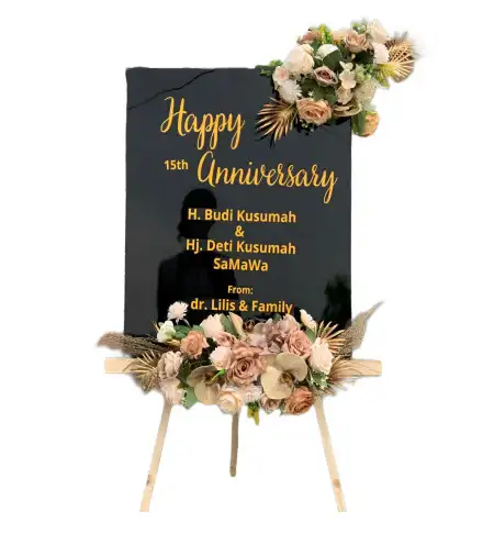 Papan Bunga Akrilik Serayu Larangan