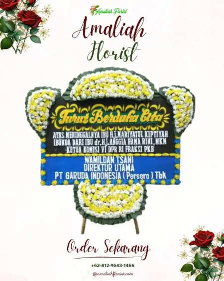 Papan Bunga Duka Serayu Larangan
